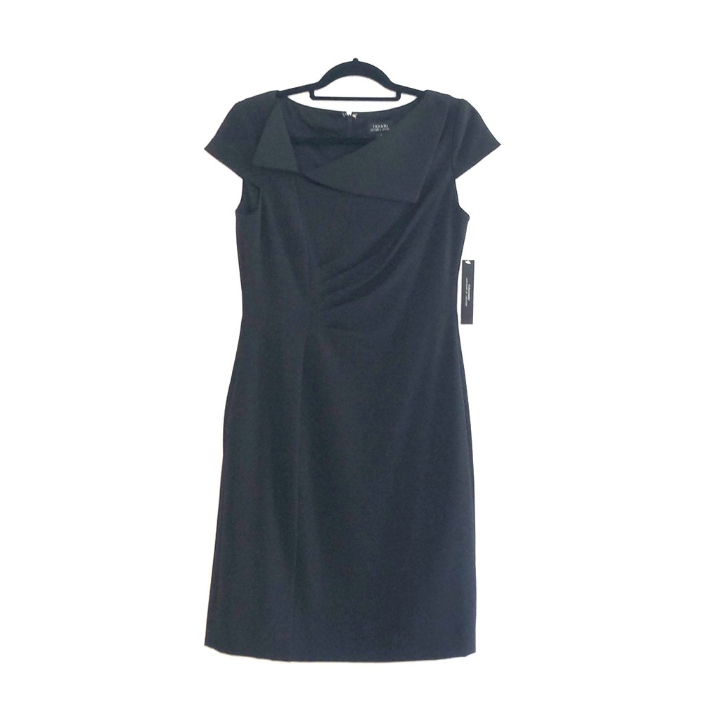 Black cocktail dress